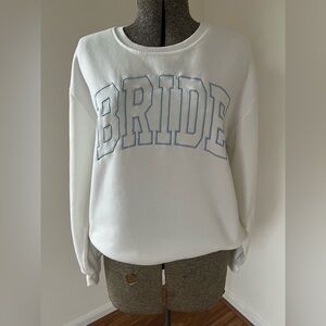 White 'Bride' Women's Top